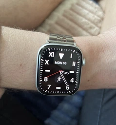 Металлический ремешок Fruct 5-Bead Rolex Metal Band для Apple Watch 42/44/45/46/49 mm Black фото от покупателей 5
