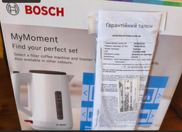 Электрочайник BOSCH MyMoment TWK1M123 фото от покупателей 10