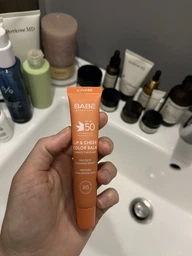 Бальзам-тинт для губ и щек BABE Laboratorios Lip&Cheek Color Balm SPF 50 Nude с гиалуроновой кислотой и пептидами 20 мл (8436571632555) фото от покупателей 1