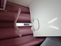 Лампа настольная аккумулятоная двойная LED с часами, календарем, термометром (L16)