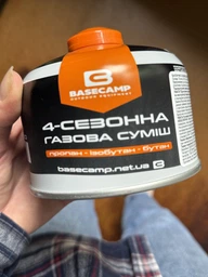 Газовий балон BaseCamp 4 Season Gas 230 г (BCP 70300) фото від покупців 4
