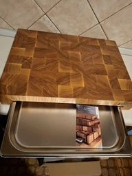 Торцева дошка BeWoody з ясена гастроємністю фото від покупців 1
