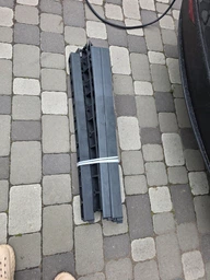 Бордюр садовий Bradas 58х1000 мм RIM-BORD Чорний (OBRB58)
