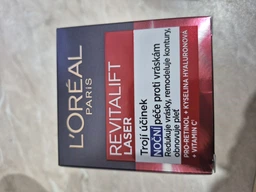 Ночной антивозрастной крем-уход L'Oreal Paris Revitalift Laser Х3 тройного действия для кожи лица 50 мл (3600522895121)