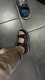 Чоловічі сандалії Skechers 39,5 Коричневий 205139 BRBK фото від покупців 2