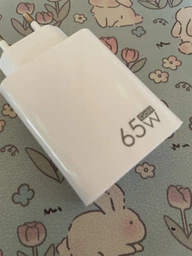 Зарядний пристрій GaN 65W USB-A (QC3.0) USB-C (PD3.0) + кабель USB-C 65W White фото від покупців 4