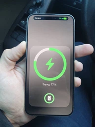 Magsafe магнитный беспроводной повербанк портативный для apple айфона iphone 12-17 тонкий MAGPRO slim QINETIQ Aluminium P10 10000 mah 20W магнитная беспроводная зарядка универсальная с быстрой проводной зарядкой Brown фото от покупателей 18