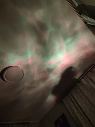Ночник проектор КУБ с проекцией воды Настольная RGB лампа с эффектом водяной волны, с пультом фото от покупателей 12