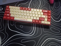Механическая игровая клавиатура Ajazz Ak680 68% (Hot-Swap) (RGB) Фиолетовый