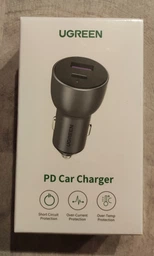 Автомобільний зарядний пристрій для телефона Ugreen USB, USB Type-C QC 3.0 3 A Car Charger Dark Blue (YM1228) фото від покупців 3