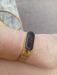 Ремешок Миланская петля (Milanese Loop) для Xiaomi Mi Band 5/6 (01) Light Puprle лиловый