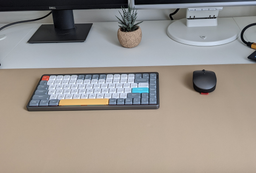 Бездротова механічна клавіатура NuPhy Air75 V2 / Cowberry switch (linear, 45g) / Color - Basalt Black / Hot-Swappable, RGB, ANSI US
