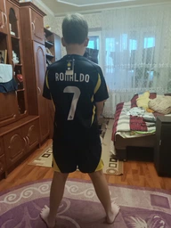 Форма футбольна дитяча C.Ronaldo (Роналдо) 7 Al Nasr (Аль-Наср) 24/25, р. 22 зріст 120-130см. темно-синя фото від покупців 5