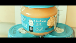 Овочеве пюре Gerber Цвітна капуста з 6 місяців 80 г (5900452078662) фото від покупців 1
