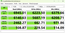 Накопичувач SSD WD Black SN7100 1TB NVMe M.2 2280 PCIe 4.0 x4 (WDS100T4X0E) фото от покупателей 2