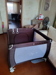 Манеж дитячий ігровий CARRELLO Grande CRL-18104 Chocolate Brown Коричневий фото від покупців 2