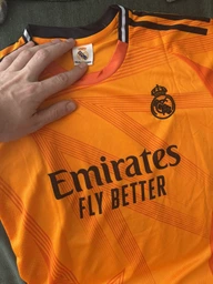 Форма футбольна дитяча Mbappe (Мбапе) 9 Real Madrid 24/25, р. 26 зріст 140-145 см. оранжева фото от покупателей 2