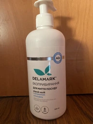 Средство для мытья посуды DeLaMark с ионами серебра Алое вера 0.5 л (4820152331007)