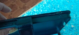 Чохол Idewei для Xiaomi Redmi 13 книжка шкіра PU з візитницею синій фото від покупців 4