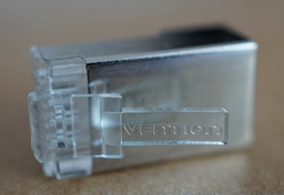 Конектор RJ45 Vention Cat.6A FTP 10 шт зі вставкою 1.1 мм Сріблястий (IDFR0-10) фото від покупців 1