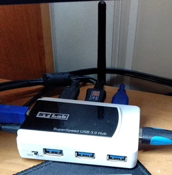 Зовнішній двохдіапазонний мережевий USB Wi-Fi 5 600Mbps адаптер AC600 2.4G+5GHz швидкісний з антеною для ПК та ноутбука фото від покупців 1