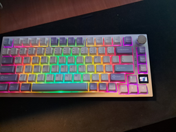 Клавиатура AJAZZ AK820 PRO White-Purple Игровая Беcпроводная Механичиская. 2.4G/Bluetooth/Кабель. С Екранчиком. Gift Switch фото от покупателей 5