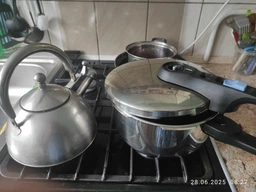 Скороварка Tefal Secure Trendy с паровой корзиной 4 л (P2580402) фото от покупателей 6