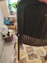Офісний стілець “Здоров’я” від Ekkoseat. Джинс. фото від покупців 1