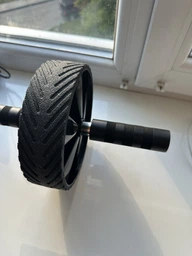 Ролик (гімнастичне колесо) для преса 4FIZJO Ab Wheel Black/Red (P-5907739311559)