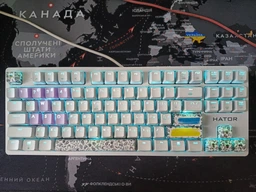 Набор кейкапов Hator Authentic Edition PBT keycaps White (HTS-700) фото от покупателей 5