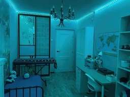 Умная светодиодная led лента rgb smd 5050 usb с bluetooth приложением разноцветная влагостойкая IP65 самоклеющаяся с пультом 5 метров лед диодная ргб мультиколор гирлянда блютуз от юсб powerbank повербанка для подсветки Авто ТБ ПК 5 вольт (El_App5050) фото от покупателей 13