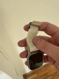 Ремінець для Apple Watch 49/46/45/44/42 (Series 1-3), бежевий, Alpine Loop Alpina Band, тканинний поліестеровий ремінець для смарт-годин, дихаючий, для активного відпочинку та спорту, ArmorStandart (ARM82565)
