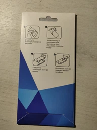 Захисне скло LUX для Realme 6 Full Сover чорний 0,3 мм в упаковці фото від покупців 1
