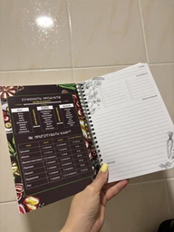 Блокнот Figasse Для записи рецептов COOKBOOK А5 (КБ0006) фото от покупателей 2