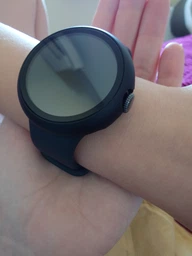 Чехол с защитным стеклом Protective Cover with Glass для Google Pixel Watch 2 чёрный
