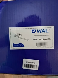 Смеситель для ванны длинный излив WAL ATZ2-A123 фото от покупателей 1