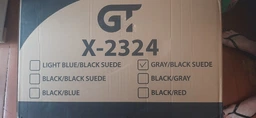Геймерское кресло GT Racer X-2324 Fabric Black/Gray фото от покупателей 8