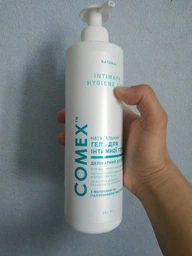 Гель для интимной гигиены Comex с молочной и гиалуроновой кислотой 250 мл (4820230953312)