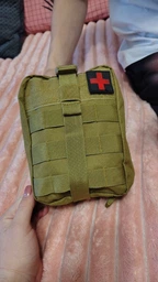 Подсумок аптечка молли на липучке MOLLE A87 мультикам фото от покупателей 1