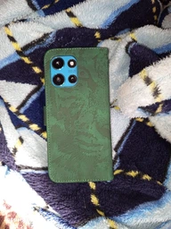 Чохол-книжка Deexe Tiger для Motorola Moto G75 - Green фото від покупців 3