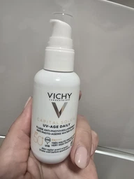 Солнцезащитный невесомый флюид Vichy Capital Soleil UV-Age Daily против признаков фотостарения кожи лица, очень высокий уровень защиты SPF 50+ 40 мл (3337875762298)