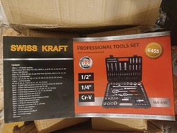 KASSEL TOOLS KS-108pcs Універсальний набір торцевих головок з тріскачкою Swiss Kraft-KASSEL TOOLS 108 ін.