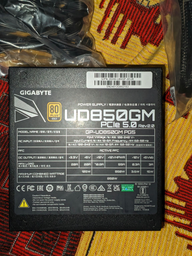 Блок питания Gigabyte 850W 80+ Gold (GP-UD850GM PG5) фото от покупателей 2