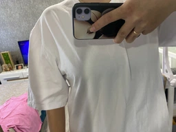 Футболка хлопковая оверсайз длинная женская Ray U0104W-Sky Blue L-XL Голубая (RAY2000000026954)