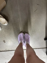 Кроксы Crocs Bayaband Clog Lavender 205089-530-M7/W9 39-40 24,6 см Лавандовые (205089-530) фото от покупателей 2