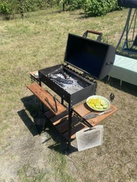 Мангал - гриль барбекю Vesuvi BBQ Wood 600 3 мм (m-Wood) фото от покупателей 18
