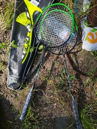 Набор ракетки для бадминтона Newt King Badminton Pro 2 ракетки волан чехол (NE-BD-209GB) фото от покупателей 10
