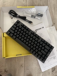 Клавиатура беспроводная Hator Icefall Mecha 75 Rainbow Led Wireless/Bluetooth/USB Black (HTK275UA) фото от покупателей 9