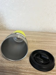 Термокружка 360° Degrees Vacuum Insulated Stainless Travel Regular 0.355l Denim фото от покупателей 4