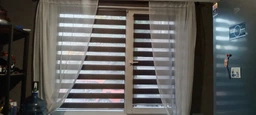 Ролета день ночь Decoharm 81x160 см Антрацит фото от покупателей 6